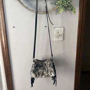 Stylish Black and White Women's Bag
